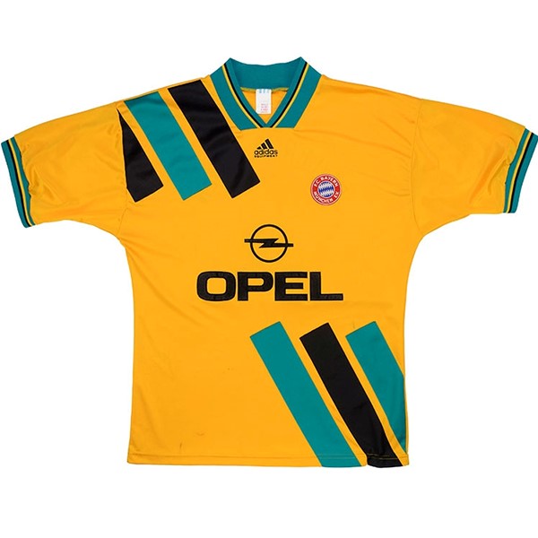 Trikot Bayern München Auswarts Retro 1993 1995 Gelb